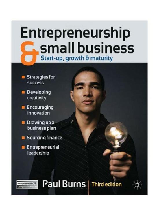 Business & Money |   Entrepreneurship And Small Business: Start-Up, Growth And Maturity, 3Rd Edition, Paperback Book, By: Paul Burns Business & Money Business & Money