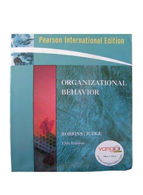 Business & Money |   Organizatioal Behaviour 13Th Edition, Paperback Book, By: Timothy A. Judge, Stephen P. Robbins Business & Money Business & Money