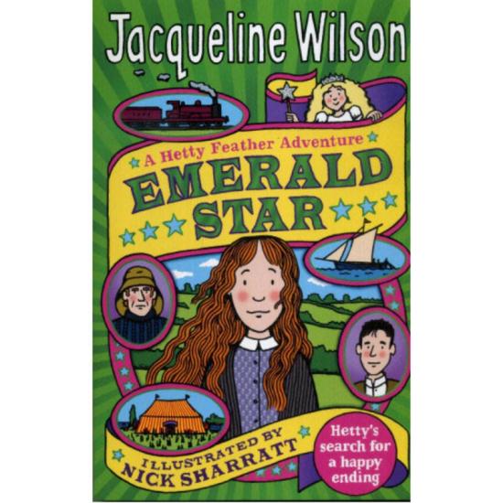 Children’s Books |   Emerald Star: Hetty’s Search For A Happy Ending, Paperback Book, By: Jacqueline Wilson Children's Books Children's Books