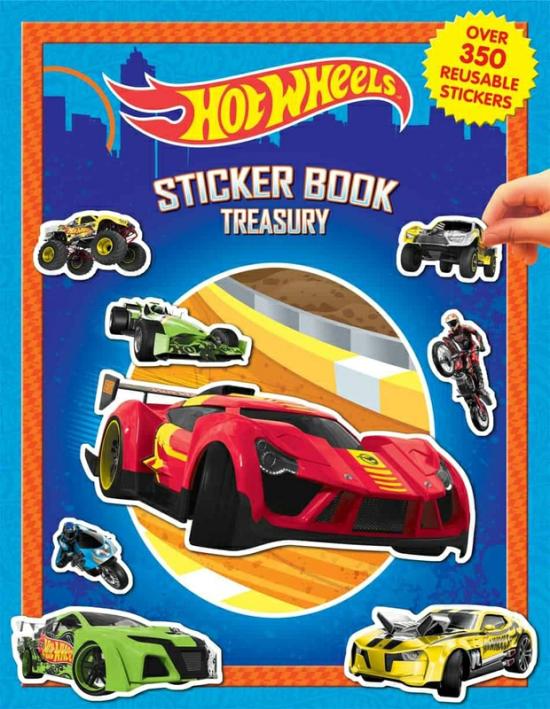 Children’s Books |   Hot Wheels Sticker Book Treasury, Paperback Book, By: Phidal Publishing Inc. Children's Books Children's Books