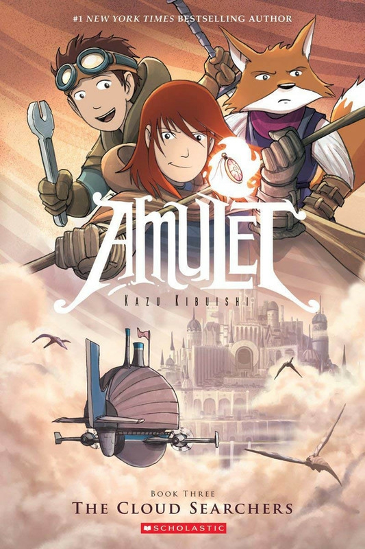 Comics & Graphic Novels |   Amulet #3: The Cloud Searchers, Paperback Book, By: Kibuishi And Kazu Comics & Graphic Novels Comics & Graphic Novels