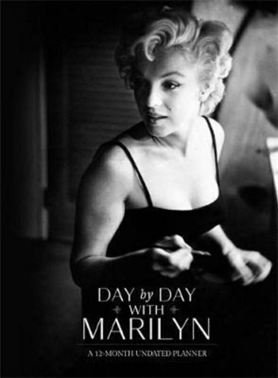 Comics & Graphic Novels |   Day By Day With Marilyn: A 12-Month Undated Planner, Hardcover Book, By: Michelle Morgan Comics & Graphic Novels Comics & Graphic Novels