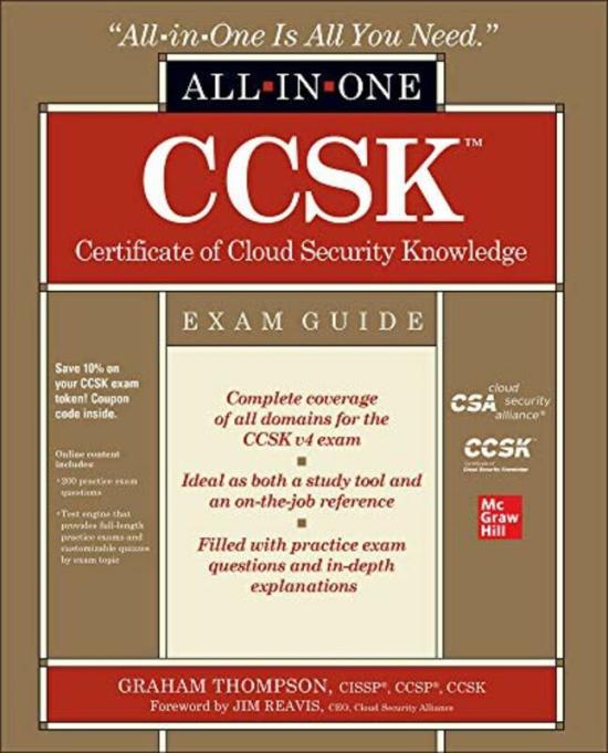 Computers & Technology |   Ccsk Certificate Of Cloud Security Knowledge All-In-One Exam Guide,Paperback By Thompson, Graham Computers & Technology Computers & Technology