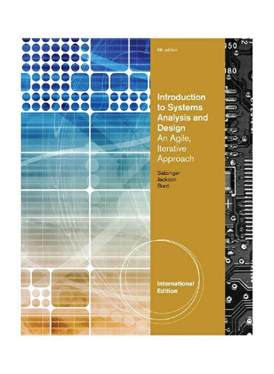 Computers & Technology |   Introduction To System Analysis And Design: An Agile, Iterative Approach 6Th Edition, Paperback Book, By: Stephen D. Burd, John W. Satzinger And Robert Jackson Computers & Technology Computers & Technology