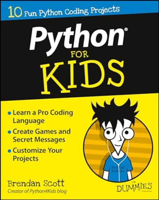 Computers & Technology |   Python For Kids For Dummies By Scott, Brendan Paperback Computers & Technology Computers & Technology