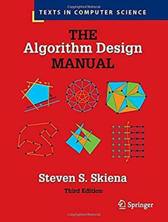 Computers & Technology |   The Algorithm Design Manual By Steven S. Skiena Hardcover Computers & Technology Computers & Technology