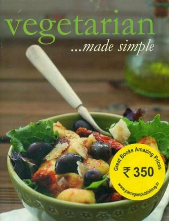 Cookbooks & Food |   Vegetarian (Cooking Made Simple), Hardcover Book, By: Parragon Books Cookbooks & Food Cookbooks & Food