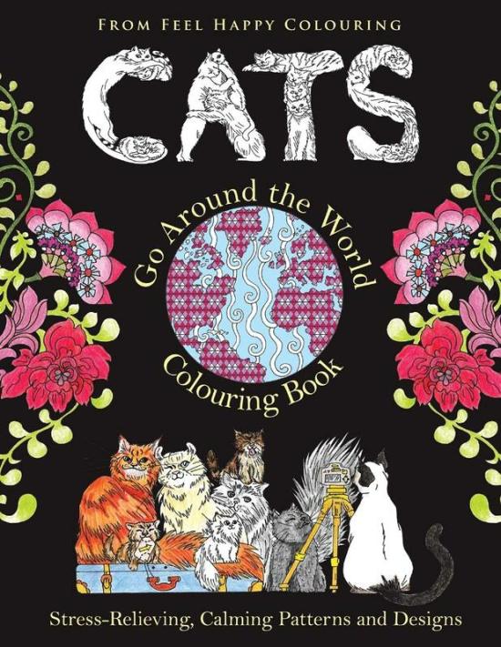 Crafts, Hobbies & Home |   Cats Go Around The World Colouring Book: Fun Cat Coloring Book For Adults And Kids 10+ For Relaxatio Crafts, Hobbies & Home Crafts, Hobbies & Home