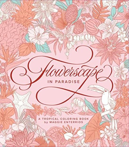 Crafts, Hobbies & Home |   Flowerscape In Paradise A Tropical Coloring Book Enterrios, Maggie Paperback Crafts, Hobbies & Home Crafts, Hobbies & Home