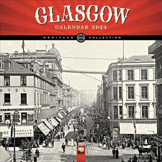 Crafts, Hobbies & Home |   Glasgow Heritage Wall Calendar 2024 Art Calendar Paperback By Flame Tree Studio Crafts, Hobbies & Home Crafts, Hobbies & Home