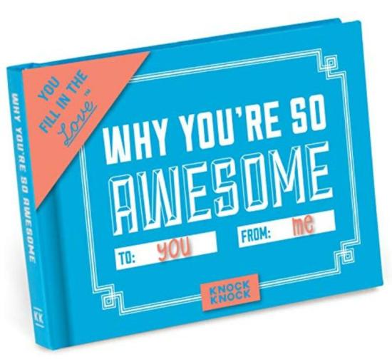 Crafts, Hobbies & Home |   Knock Knock Why Youre So Awesome Book Fill In The Love Fill In The Blank Book And Gift Journal By Knock Knock Paperback Crafts, Hobbies & Home Crafts, Hobbies & Home