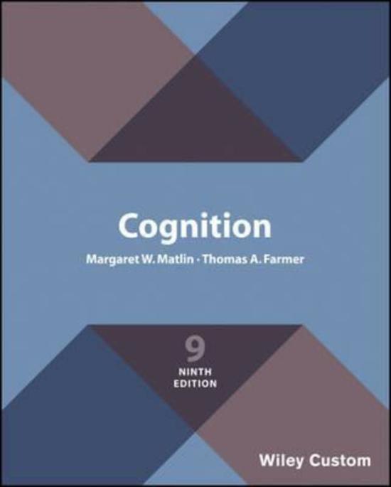 Education & Teaching |   Cognition: 9Th Edition, Paperback Book, By: Margaret W. Matlin Education & Teaching Education & Teaching