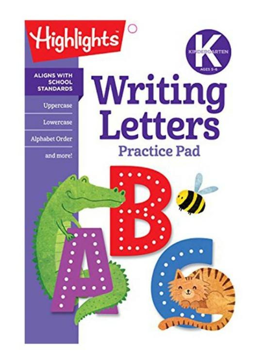 Education & Teaching |   Kindergarten Writing Letters, Paperback Book, By: Highlights Education & Teaching Education & Teaching