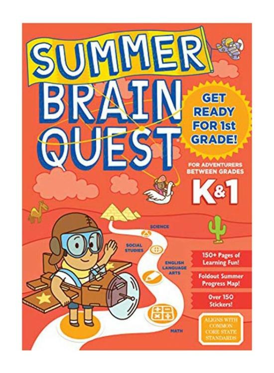 Education & Teaching |   Summer Brain Quest: Between Grades K & 1, Paperback Book, By: Workman Publishing, Ms Megan Butler, Claire Piddock, Kimberly Oliver Burnim Education & Teaching Education & Teaching