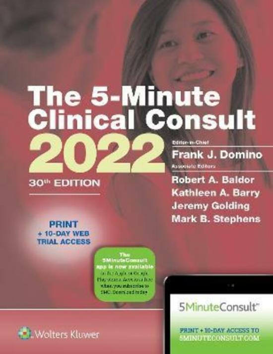 Health, Fitness & Dieting |   5-Minute Clinical Consult 2022.Hardcover,By :Domino, Dr. Frank J., Md – Barry, Dr. Kathleen, Md – Baldor, Dr. Robert A., Md, Faafp – Golding, Dr. Health, Fitness & Dieting Health, Fitness & Dieting