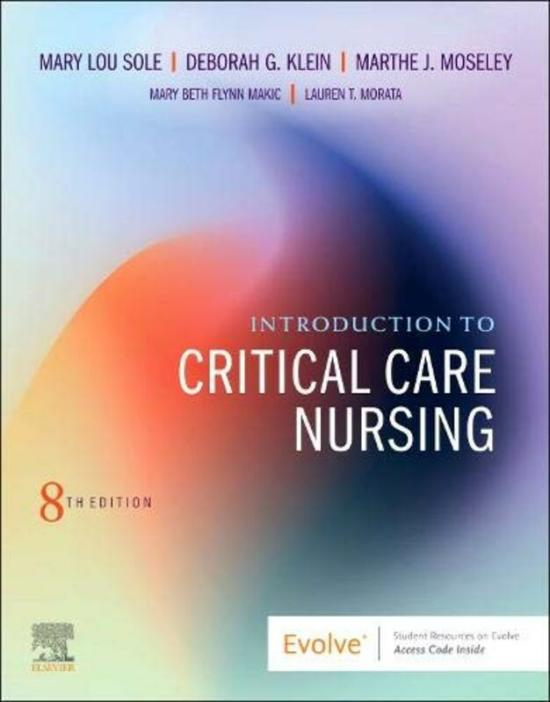 Health, Fitness & Dieting |   Introduction To Critical Care Nursing,Paperback By Sole, Mary Lou (Dean And Professor, Orlando Health Endowed Chair In Nursing, College Of Nursing, Uni Health, Fitness & Dieting Health, Fitness & Dieting