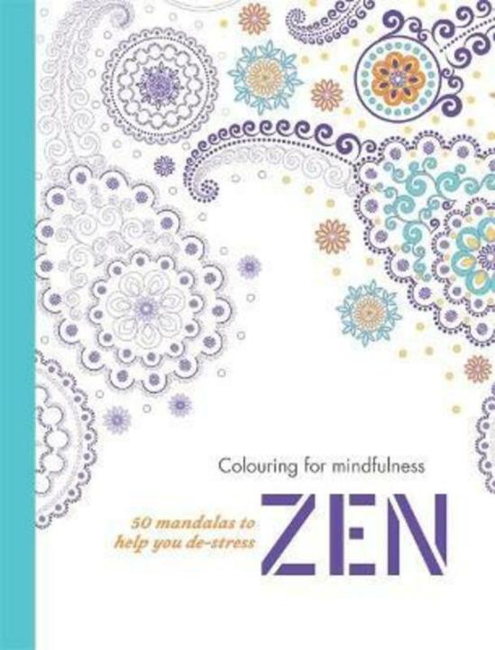 Health, Fitness & Dieting |   Zen: 50 Mandalas To Help You De-Stress (Colouring For Mindfulness).Paperback,By : Health, Fitness & Dieting Health, Fitness & Dieting