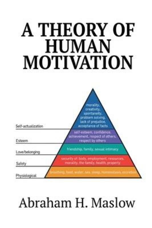 Politics & Social Sciences |   A Theory Of Human Motivation Politics & Social Sciences Politics & Social Sciences