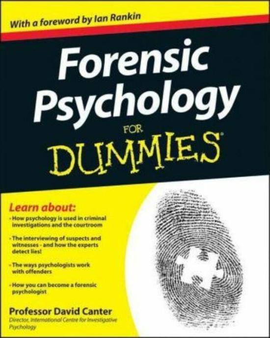 Politics & Social Sciences |   Forensic Psychology For Dummies.Paperback,By :Canter, David V. – Rankin, Ian Politics & Social Sciences Politics & Social Sciences