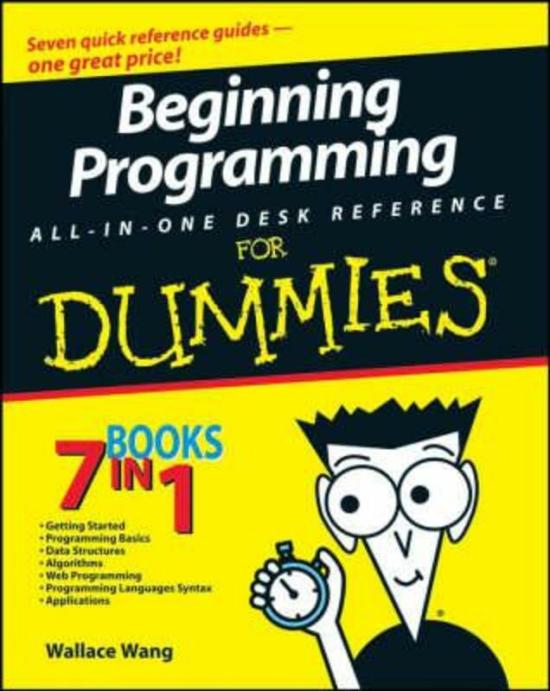 Reference |   Beginning Programming All-In-One Desk Reference For Dummies Reference Reference