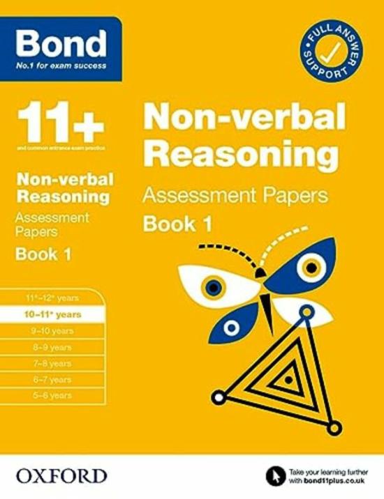 Reference |   Bond 11 Bond 11 Non Verbal Reasoning Assessment Papers 1011 Years Book 1 By Oxford University Press Paperback Reference Reference