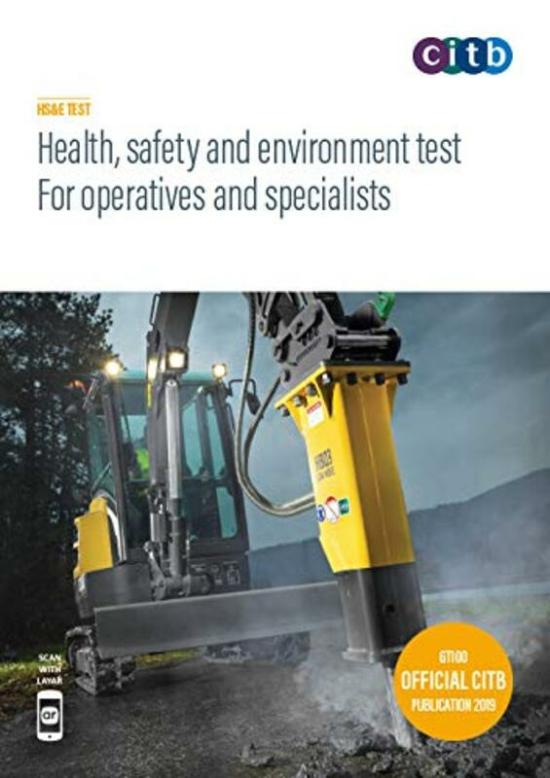 Reference |   Health, Safety And Environment Test For Operatives And Specialists: Gt100/19: 2019 Reference Reference