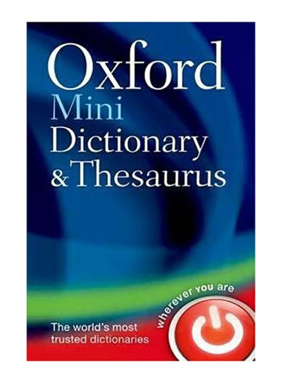 Reference |   Oxford Mini Dictionary And Thesaurus, Paperback Book, By: Oxford University Press Editor Team Reference Reference