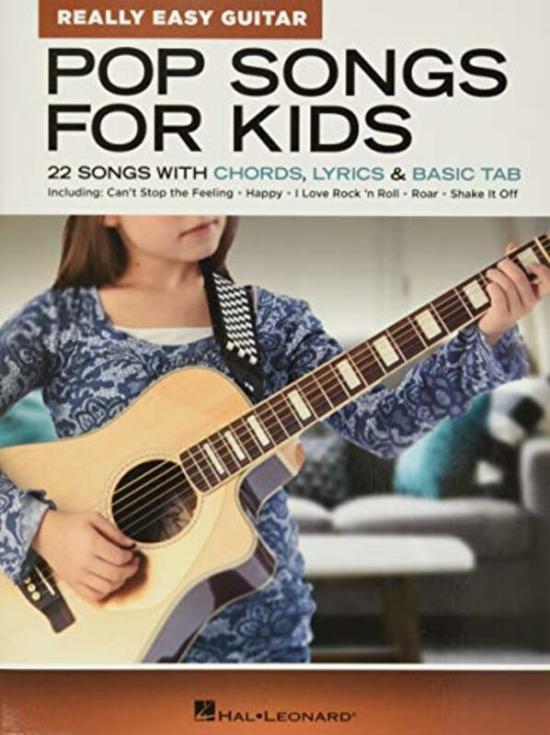 Reference |   Pop Songs For Kids  Really Easy Guitar Series 22 Songs With Chords Lyrics & Basic Tab By Hal Leonard Publishing Corporation Paperback Reference Reference