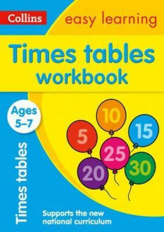 Reference |   Times Tables Workbook Ages 5-7: Prepare For School With Easy Home Learning (Collins Easy Learning Ks.Paperback,By :Collins Easy Learning Reference Reference