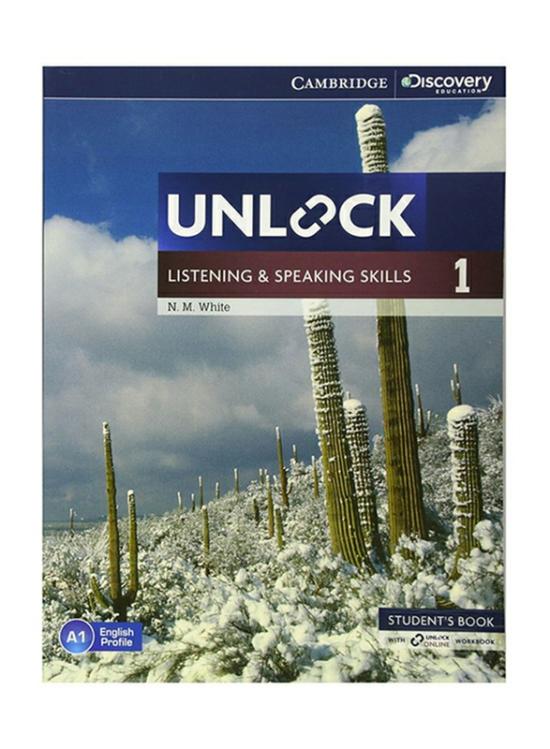 Reference |   Unlock Level 1 Listening And Speaking Skills Student’s Book And Online Workbook, 6Th Edition, Paperback Book, By: N. M. White Reference Reference