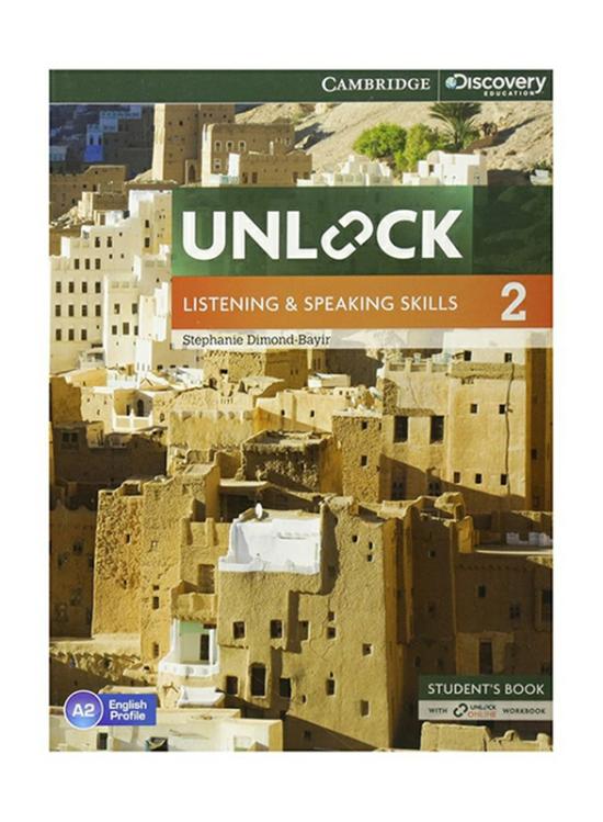 Reference |   Unlock Level 2 Listening And Speaking Skills Student’s Book And Online Workbook, Paperback Book, By: Stephanie Dimond-Bayir Reference Reference