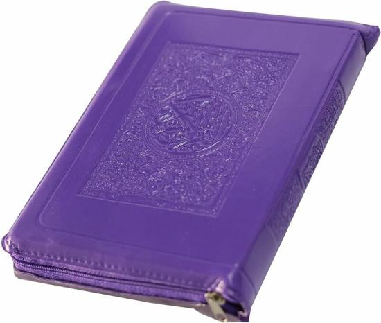 Religion & Spirituality |   The Holy Qur’An (Sharif Qur’An – Khatam) With A Zipper, 20 X 14 Cm.(Purple) Religion & Spirituality Religion & Spirituality