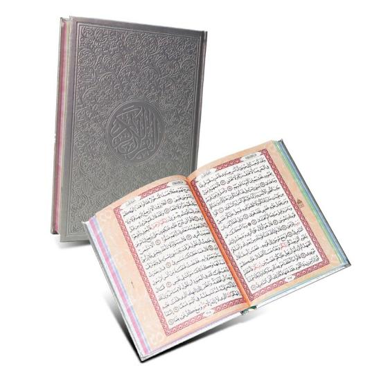 Religion & Spirituality |   The Holy Qur’An With Ottoman Drawing, Narrated By Hafs On The Authority Of Asim, Colored Paper 1724 Religion & Spirituality Religion & Spirituality