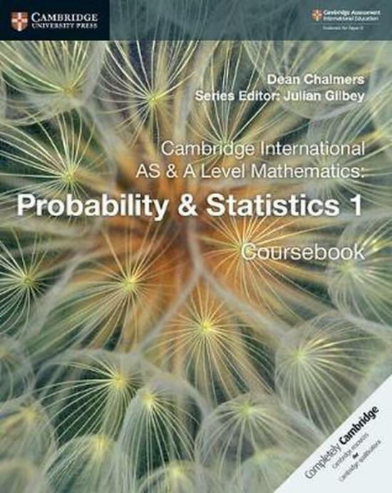 Science & Math |   Cambridge International As & A Level Mathematics: Probability & Statistics 1 Coursebook, Paperback Book, By: Dean Chalmers – Julian Gilbey Science & Math Science & Math