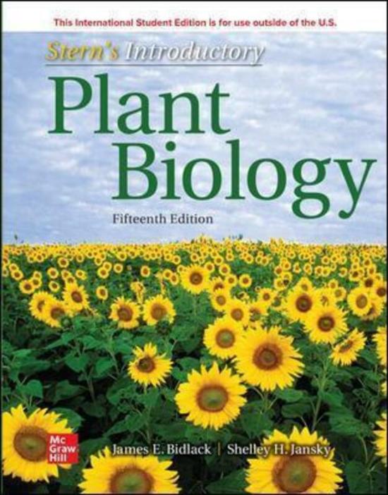 Science & Math |   Ise Stern’s Introductory Plant Biology.Paperback,By :Bidlack, James – Jansky, Shelley – Stern, Kingsley Science & Math Science & Math