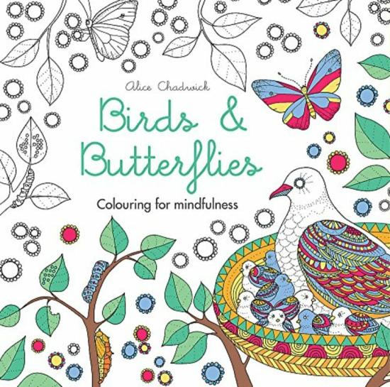 Sports & Outdoors |   Birds & Butterflies: Colouring For Mindfulness,Paperback By Alice Chadwick Sports & Outdoors Sports & Outdoors