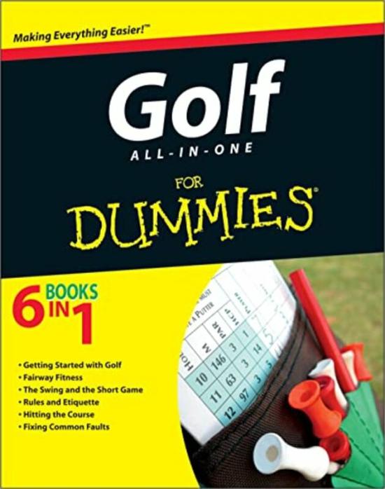 Sports & Outdoors |   Golf Allinone For Dummies By The Experts At Dummies Paperback Sports & Outdoors Sports & Outdoors