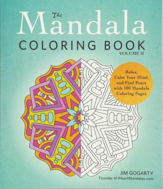 Sports & Outdoors |   The Mandala Coloring Book, Volume Ii: Relax, Calm Your Mind, And Find Peace With 100 Mandala Colorin, Paperback Book, By: Jim Gogarty Sports & Outdoors Sports & Outdoors