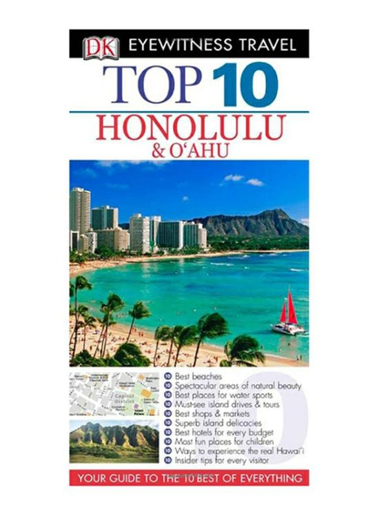 Travel |   Top 10 Honolulu And Oahu, Paperback Book, By: Bonnie Friedman Travel Travel