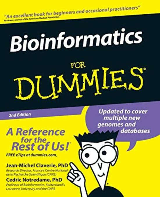 Science & Math |   Bioinformatics For Dummies 2E By Claverie, J-M Paperback Science & Math Science & Math