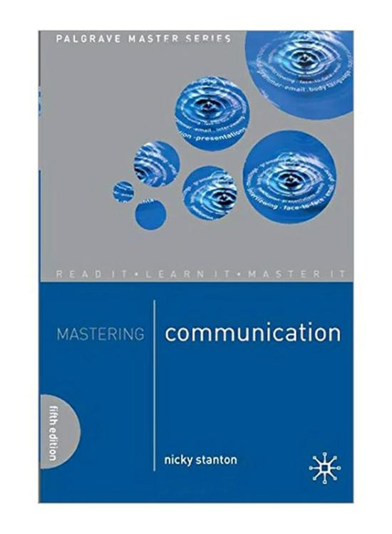 Politics & Social Sciences |   Mastering Communication, Paperback Book, By: Nicky Stanton Politics & Social Sciences Politics & Social Sciences